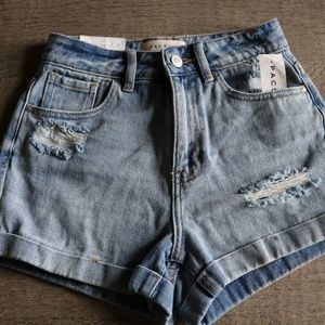 PacSun Denim Mom Short